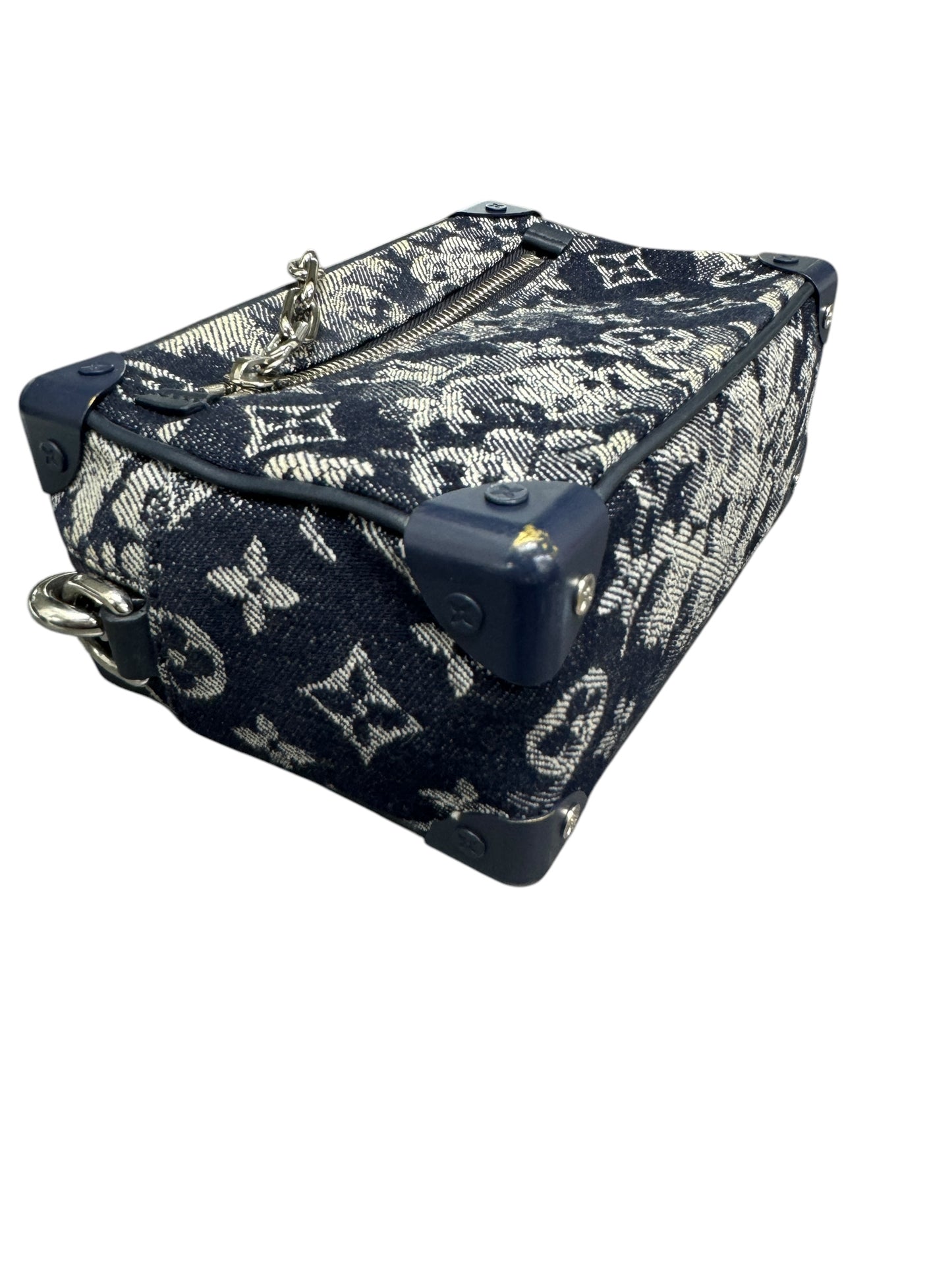 Louis Vuitton - Tapestry Mini Soft Trunk in Blue Monogram 1406820