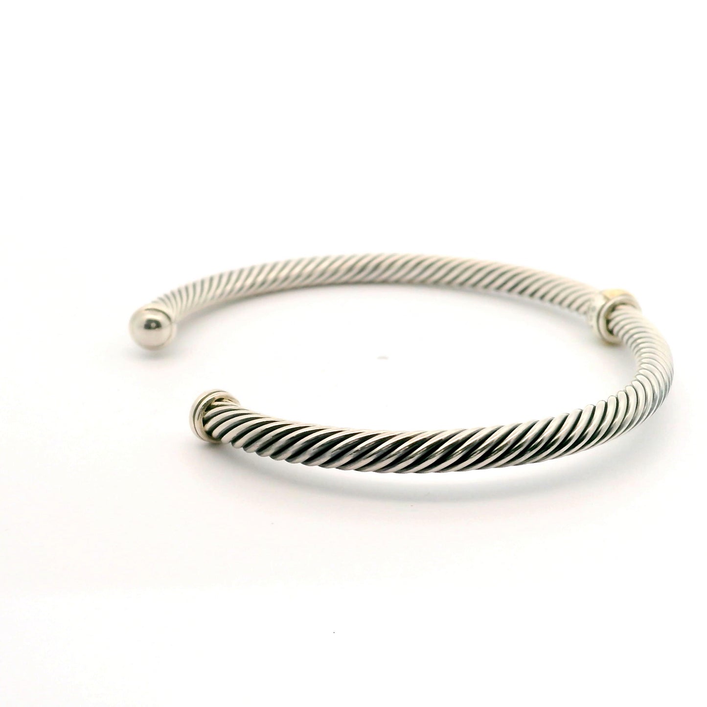 David Yurman Classic Cable Station Bracelet 0459217