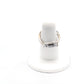 Dainty White Colored Stone Ring Size 6.5 0450334