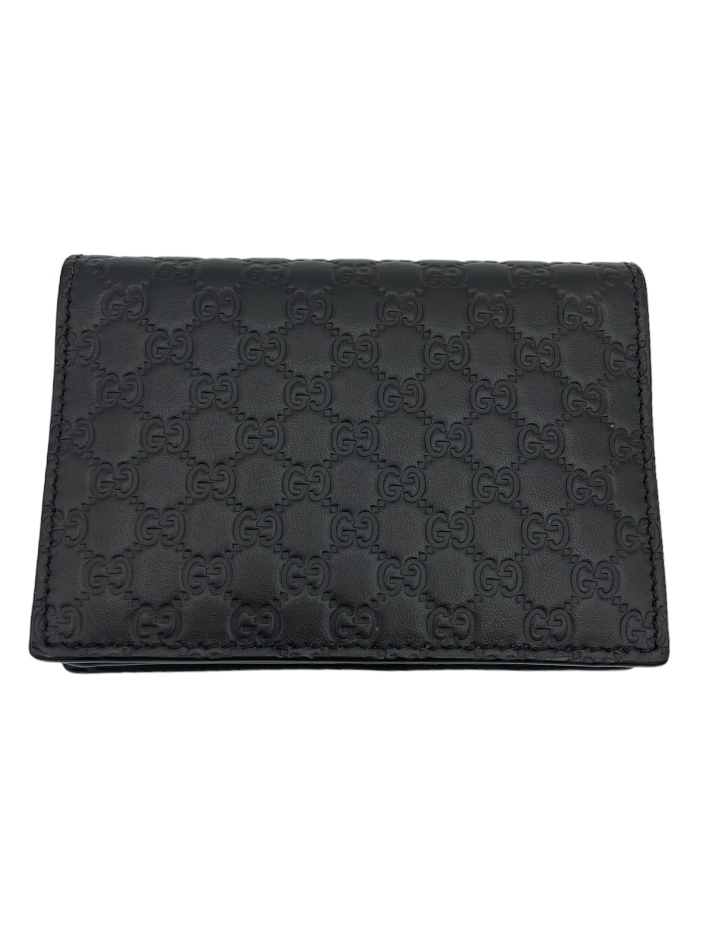 Gucci - Men’s Wallet in Black Microguccissima 0454546