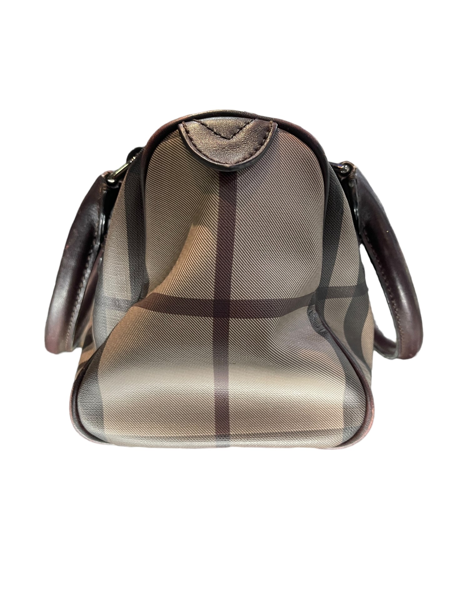 Burberry - Smoked Check Small Chester Bowling Bag 0240878