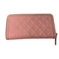 Chanel - Long Zip Around Wallet in Pink 1403980