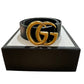 Gucci - Black GG Marmont Belt w/Gold (Size 90 / 36) 1406508