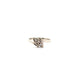 Dainty Titled Shield Ring Size 6.75 1400034