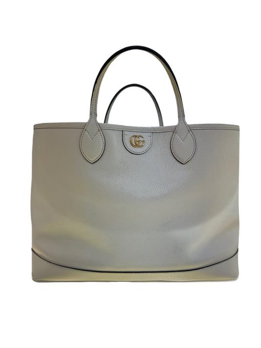 Gucci - Medium Tote in White Leather 0182023