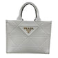 Prada - Small White Symbole Leather Tote 1406223