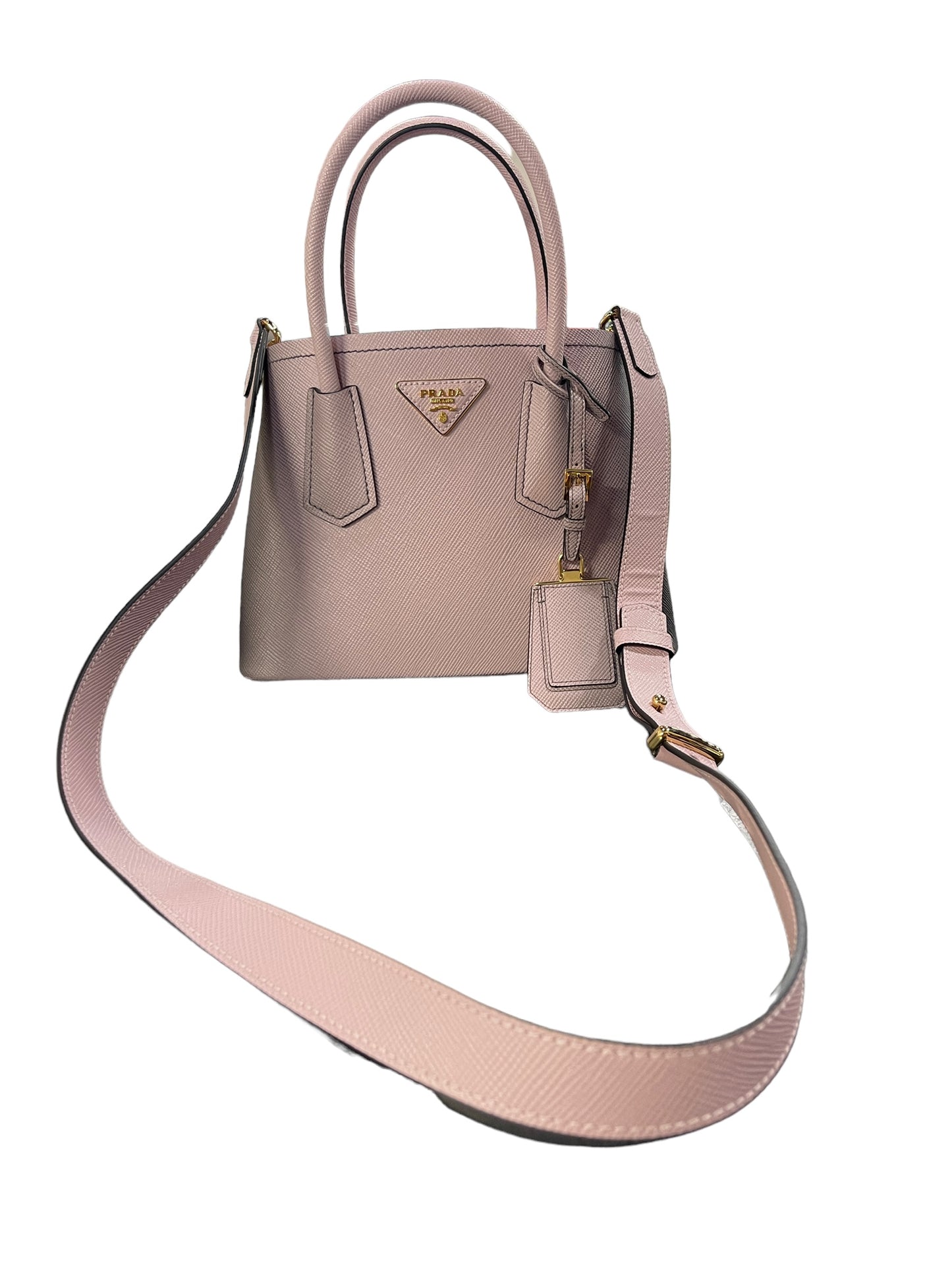 Prada - Mini Double Bag in Pink Ombre 0453643