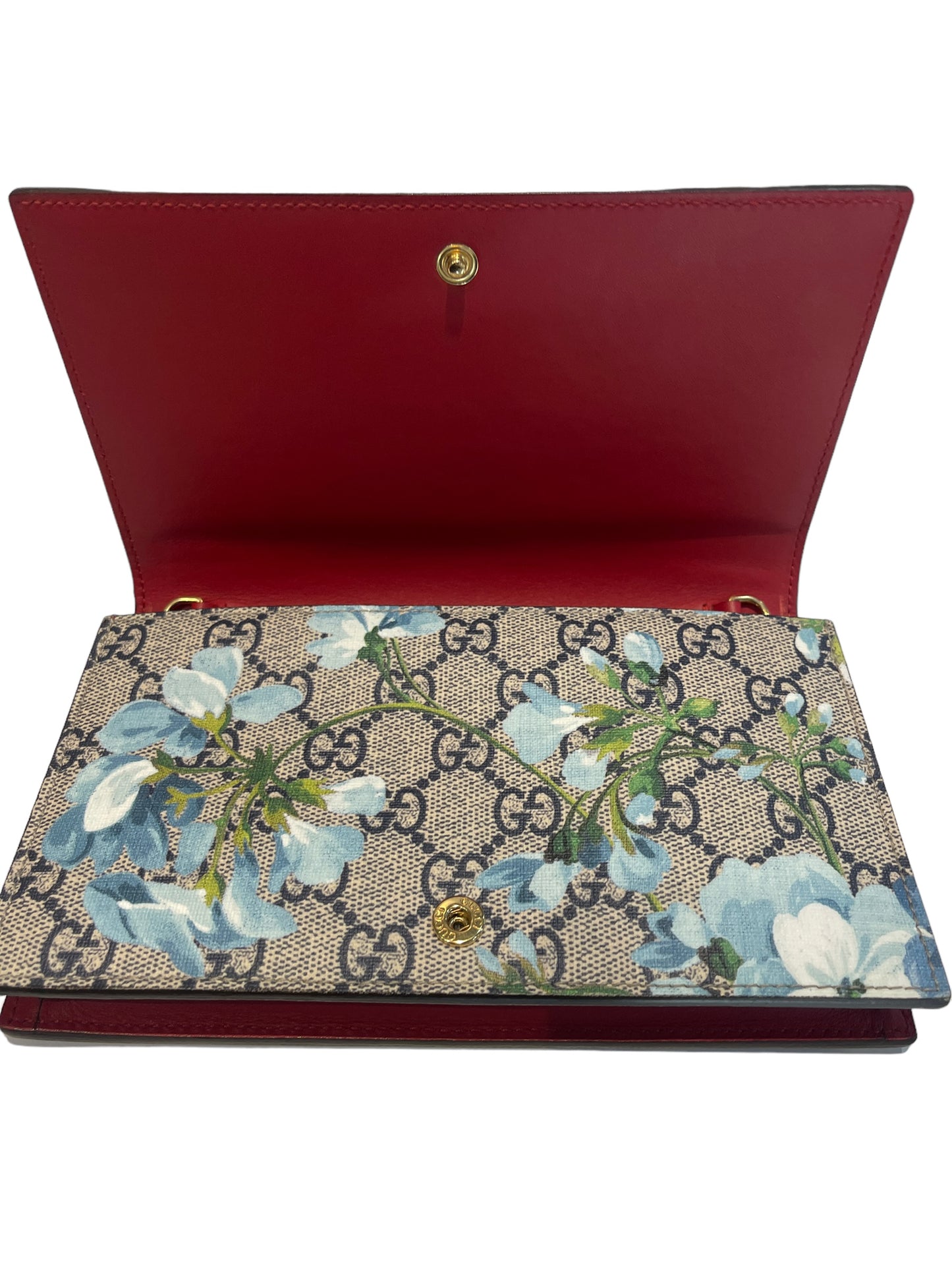 Gucci - Wallet on Chain Canvas Blooms 1402664