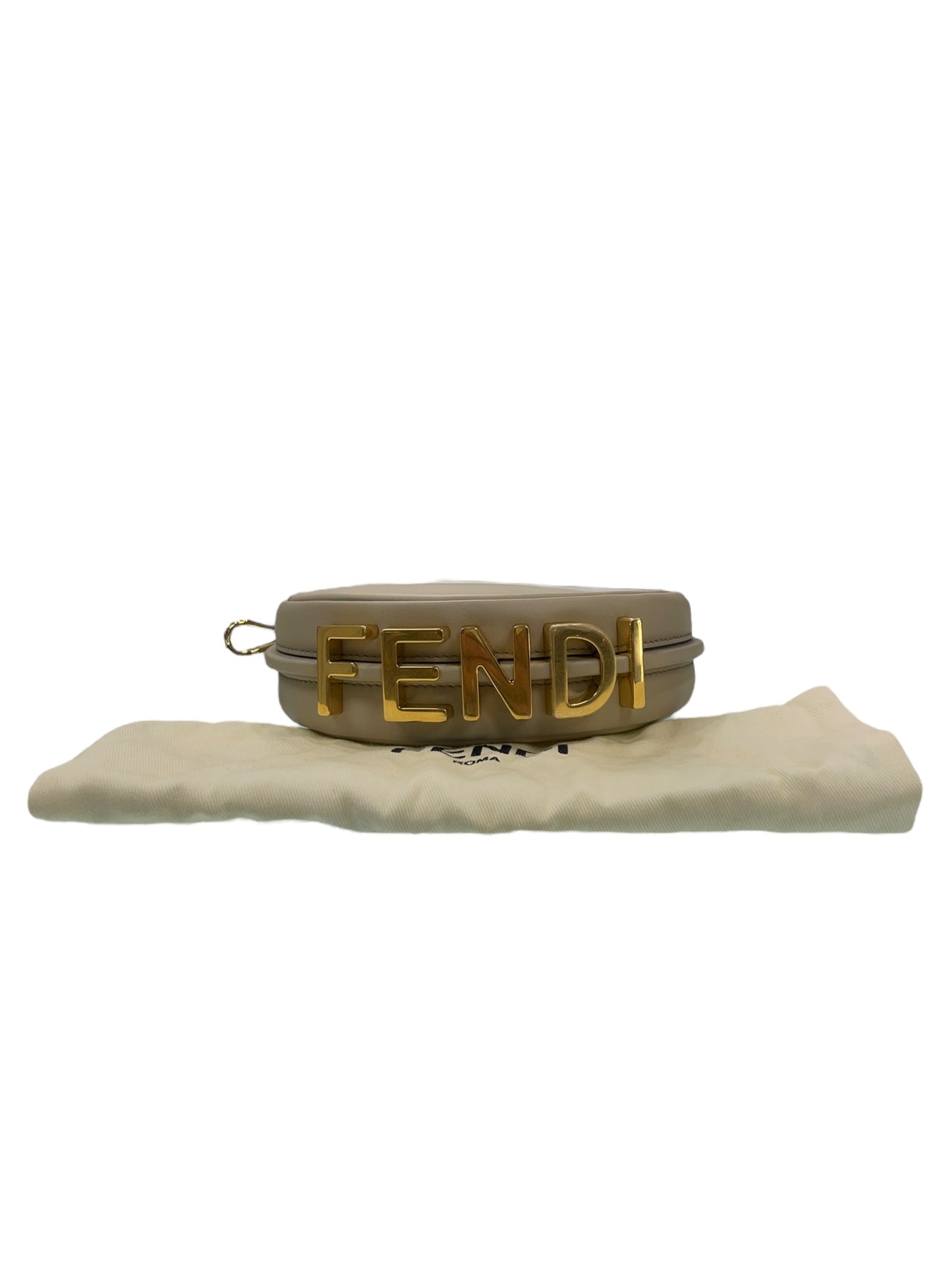 Fendi - Vitello Grace Matte Mini Fendigraphy Hobo Bag 1312260