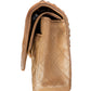 Chanel - Double Flap in Quilted Lambskin in Dark Tan 1401911