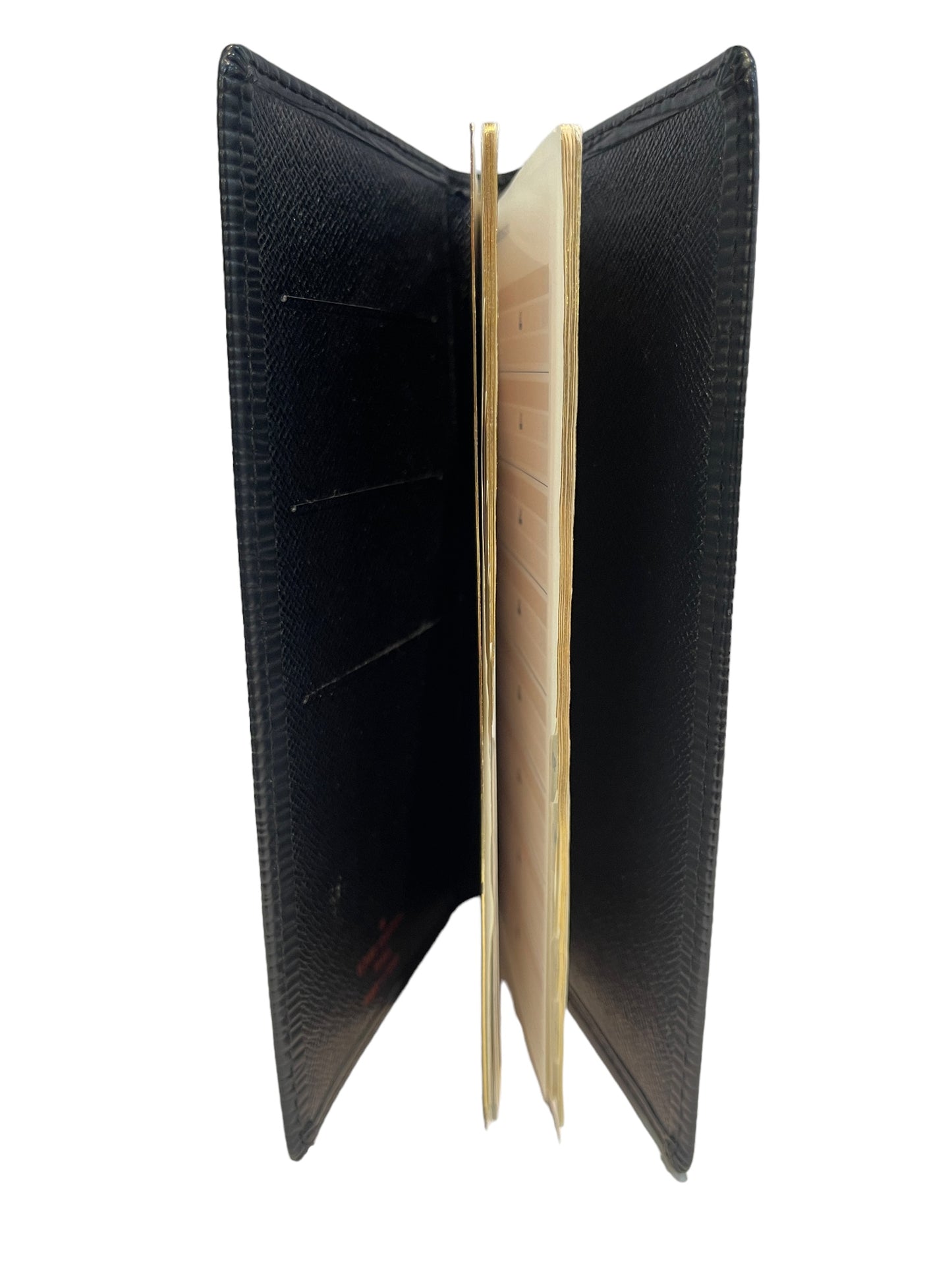 Louis Vuitton - Address Book Holder in Black Epi 1402823