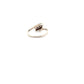 Dainty Titled Shield Ring Size 6.75 1400034