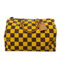 Authentic Louis Vuitton Speedy 50 Bandoulière Damier Pop In Yellow 0528750