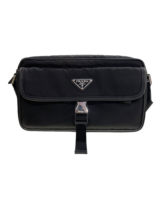 Prada - Black Nylon Shoulder Bag 0242304