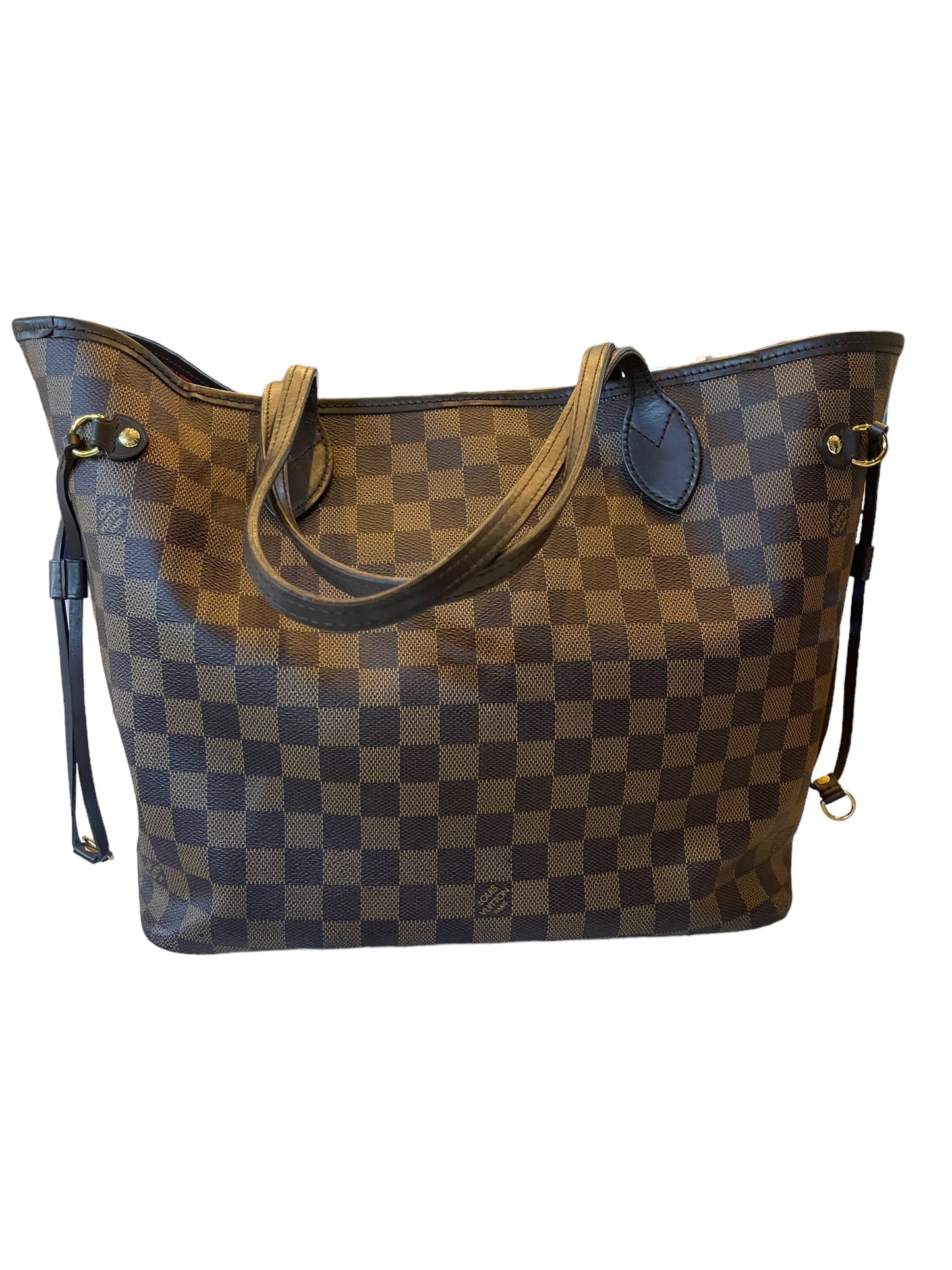 Louis Vuitton - Neverfull Mm with Pouch in Damier Ebene 1019403