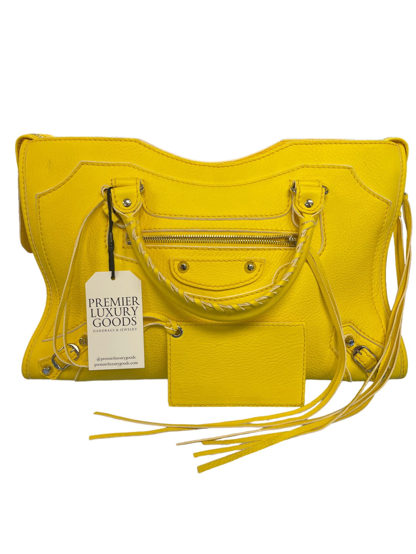 Balenciaga - City Bag in Yellow 0179783