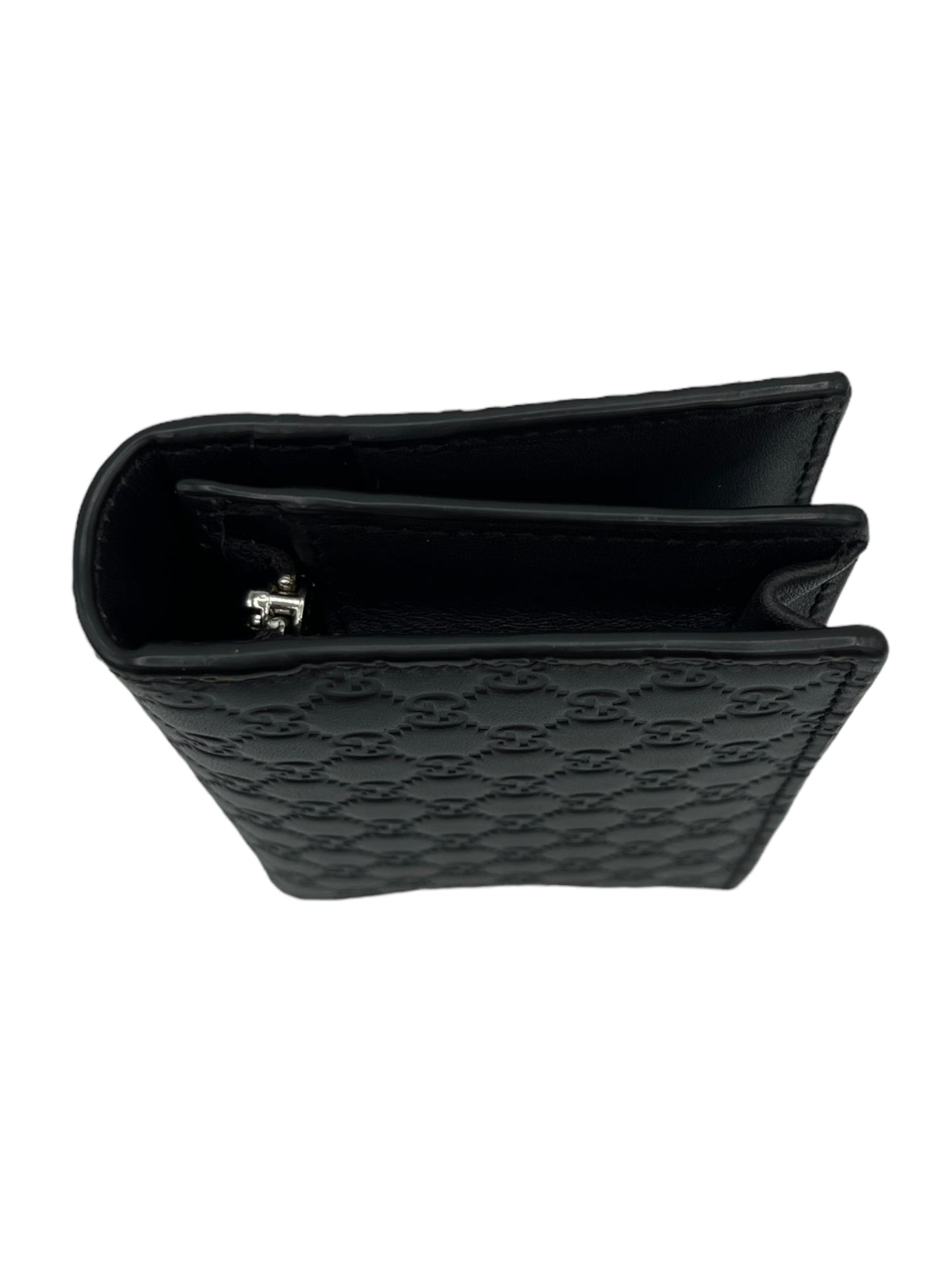 Gucci - Men’s Wallet in Black Microguccissima 0454546