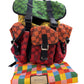 Authentic Gucci Multicolor GG Canvas Backpack 0528613