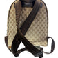 Gucci - Top Zip Backpack in Monogram Canvas 0242782