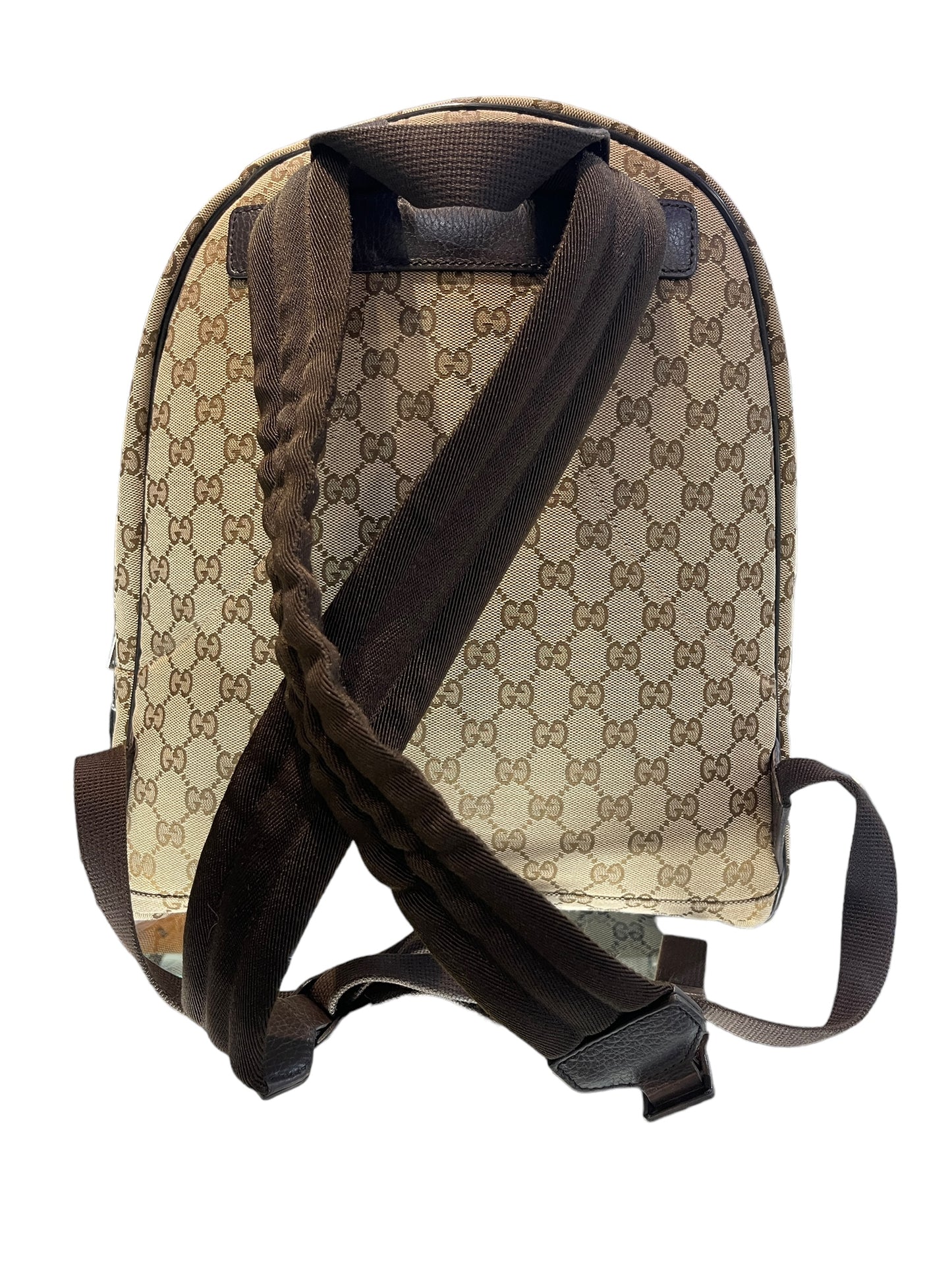 Gucci - Top Zip Backpack in Monogram Canvas 0242782