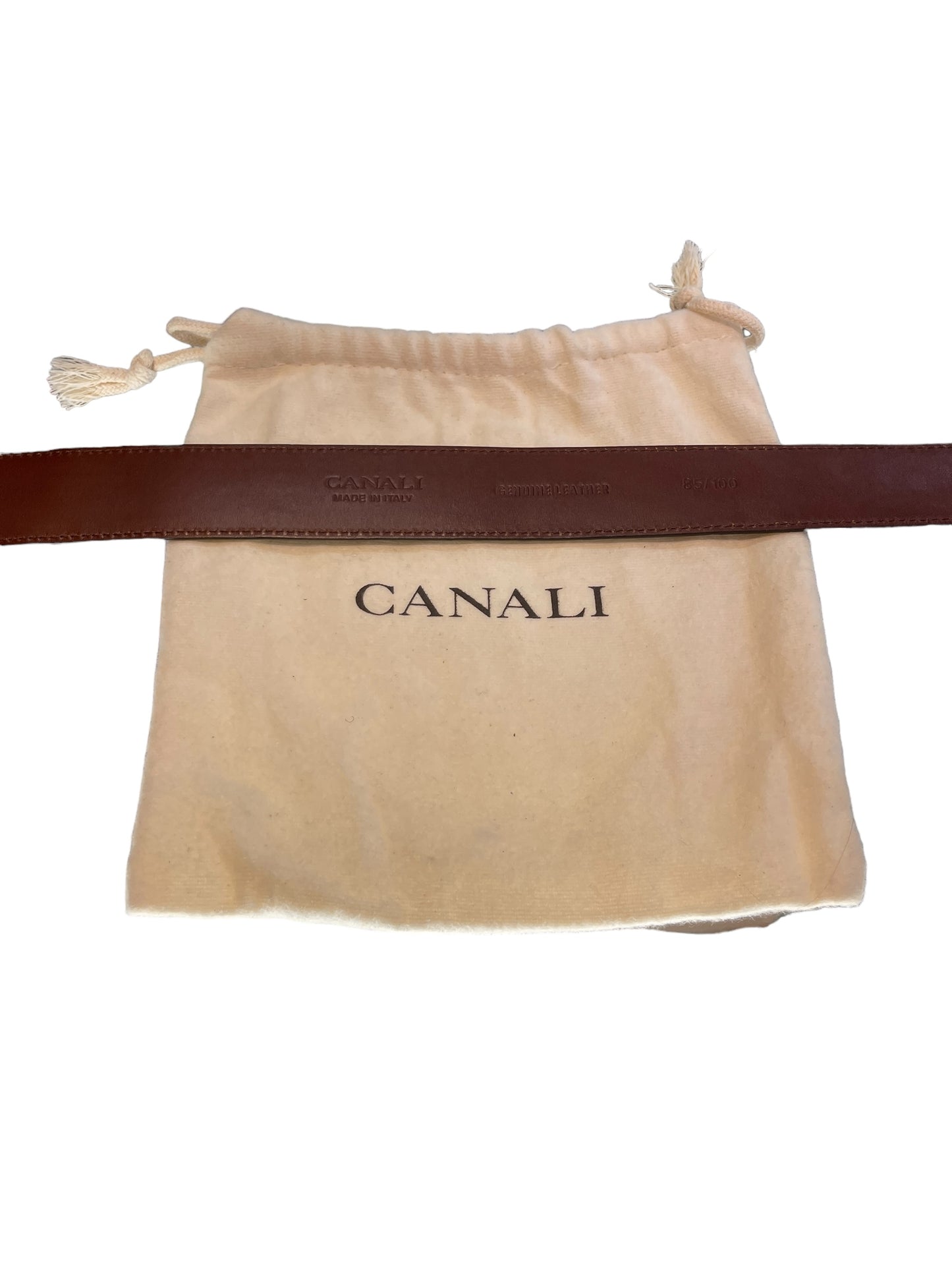 Canali - Belt in Brown 85/100 1404765