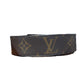 Louis Vuitton - Thin LV Belt in Monogram with Red Interior 35/38 1404954