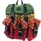 Authentic Gucci Multicolor GG Canvas Backpack 0528613