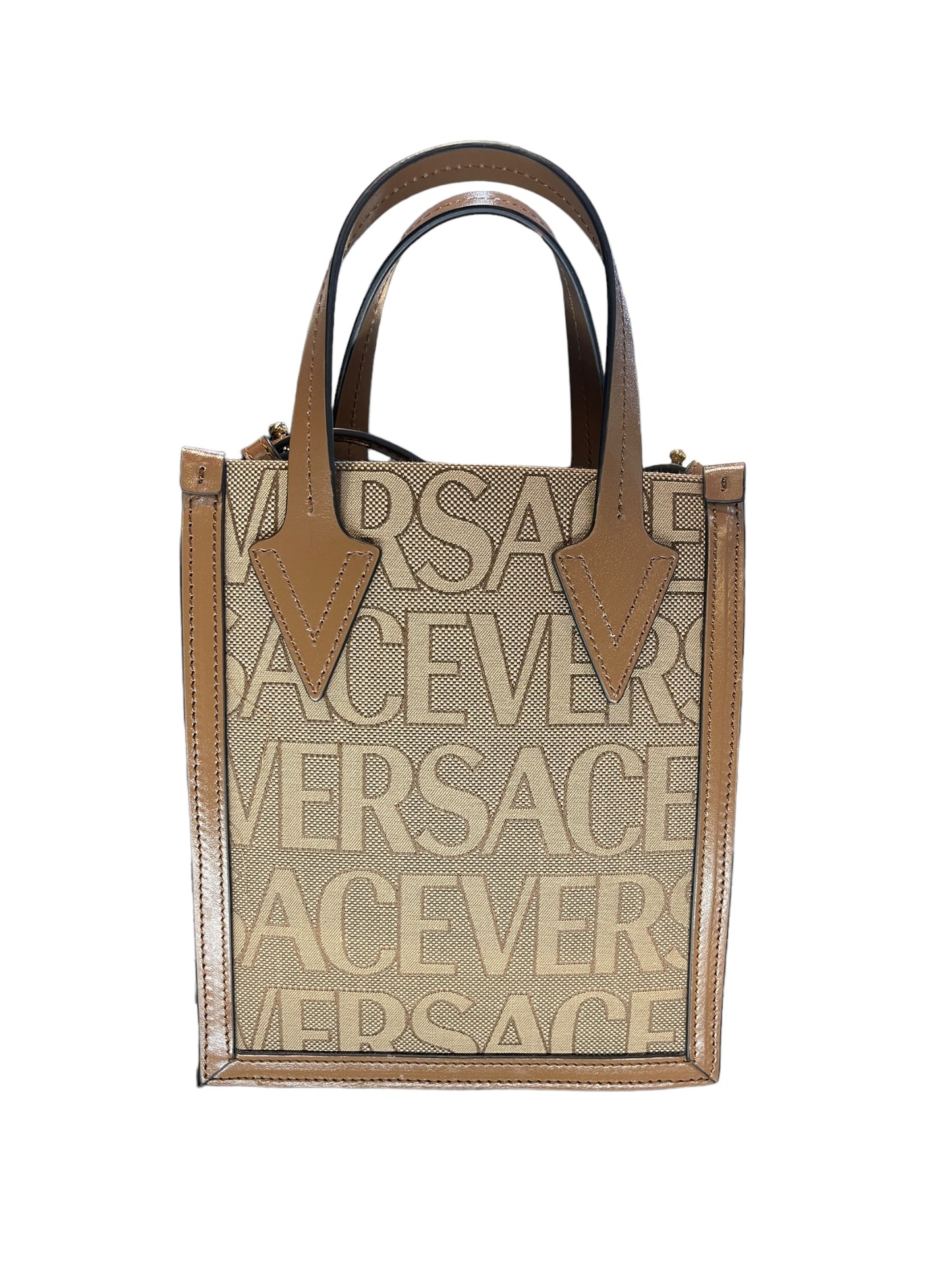 Versace - Allover Crossbody Brown 1404355