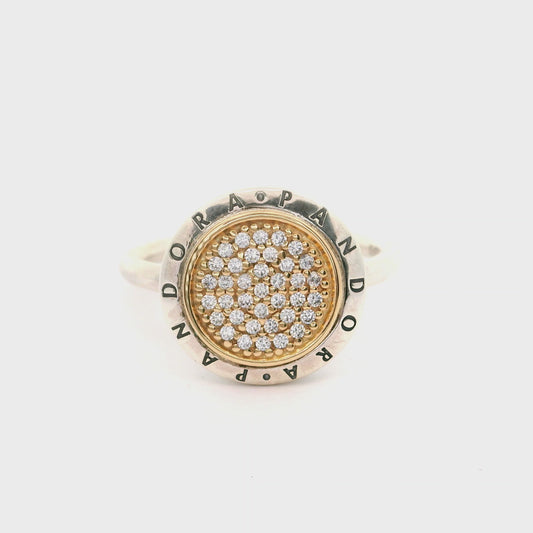 Pandora Signature Ring Size 7 1410744
