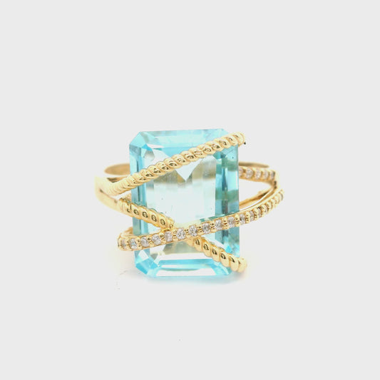 Clear Sky Ring Size 8 0528622