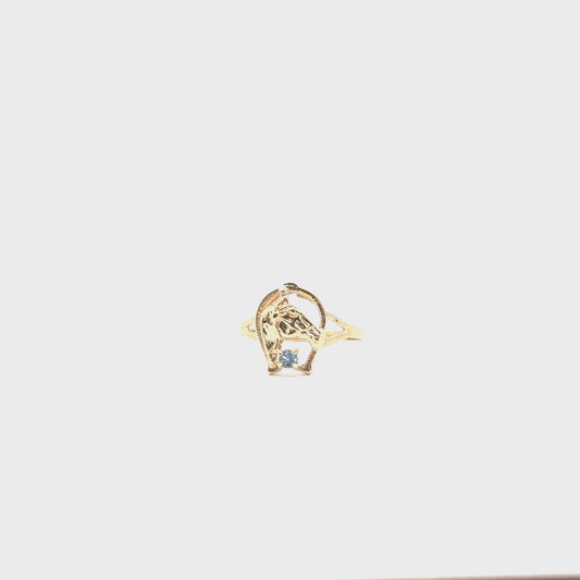 Horse Girl Ring Size 8.25 1501415