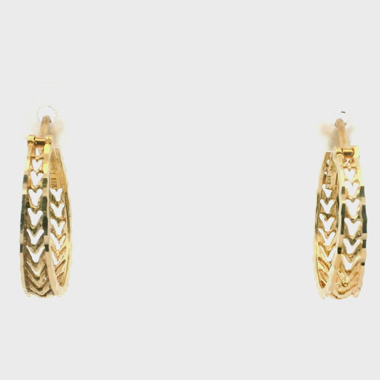 Born To Slay Hoop Earrings 1410834
