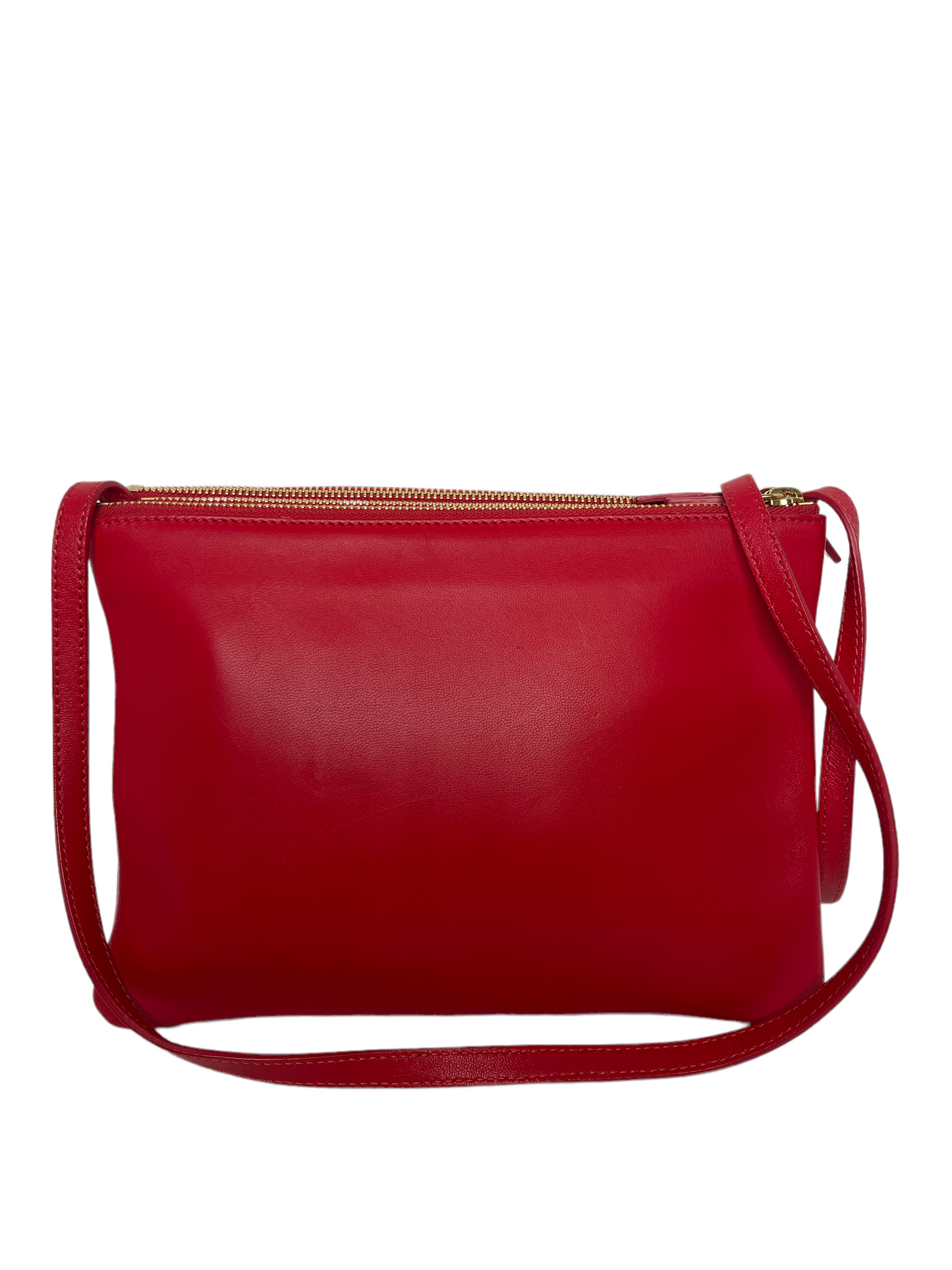 Celine - Trio Crossbody in Red 0444192